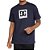 Camiseta DC Shoes DC Square Star Hss Masculina Azul Marinho - Imagem 1