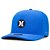 Boné Hurley Aba Curva Sticker Azul - Imagem 1