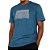 Camiseta Oakley Block Graphic Masculina Azul - Imagem 1