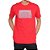 Camiseta Oakley Block Graphic Masculina Vermelho - Imagem 1