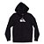 Moletom Quiksilver Aberto Comp Logo Masculino Preto - Imagem 5