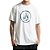 Camiseta Volcom Circle Stone Masculina Branco - Imagem 1