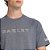 Camiseta Oakley O'Rec Floral Logo Masculina Cinza Escuro - Imagem 4