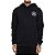 Moletom DC Shoes Canguru DC Old Circle PH Masculino Preto - Imagem 1