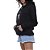 Moletom Roxy Canguru Surf Brushed Feminino Preto - Imagem 3