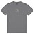 Camiseta Lost Saturn Masculina Cinza Escuro - Imagem 1
