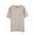 Camiseta Osklen Basics Organic Cotton Masculina Bege - Imagem 4
