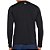 Camiseta Hurley Surf Manga Longa One&Only Masculina Preto - Imagem 2