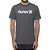 Camiseta Hurley O&O Solid Masculina Preto Mescla - Imagem 1