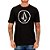 Camiseta Volcom Circle Stone Masculina Preto - Imagem 1