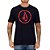 Camiseta Volcom Circle Stone Masculina Azul Marinho - Imagem 1