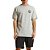 Camiseta Volcom Exuder Masculina Cinza Mescla - Imagem 1