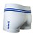 Cueca Hurley Boxer Seamless Branco/Azul - Imagem 2