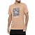 Camiseta Quiksilver Sunday Stroll Box Masculina Rosa - Imagem 1