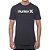 Camiseta Hurley O&O Solid Masculina Preto - Imagem 1