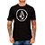 Camiseta Volcom Circle Stone Oversize Masculino Preto - Imagem 1