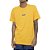 Camiseta DC Shoes Printed Patch Masculina Amarelo - Imagem 1