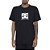 Camiseta DC Shoes DC Square Star Fill Masculina Preto - Imagem 1