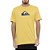 Camiseta Quiksilver Comp Logo Color Masculina Mostarda - Imagem 1