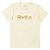 Camiseta RVCA Big RVCA Masculina Amarelo Claro - Imagem 1
