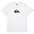 Camiseta Quiksilver Comp Logo Plus Size Masculina Branco - Imagem 1