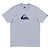 Camiseta Quiksilver Comp Logo Plus Size Masculina Cinza - Imagem 1