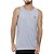 Regata Quiksilver Transfer Round Masculina Cinza Mescla - Imagem 1