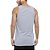 Regata Quiksilver Transfer Round Masculina Cinza Mescla - Imagem 2