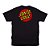 Camiseta Santa Cruz Classic Dot Masculina Preto - Imagem 2