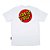 Camiseta Santa Cruz Classic Dot Masculina Branco - Imagem 2