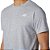 Camiseta New Balance Heathertech Masculina Cinza - Imagem 3