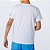 Camiseta New Balance Heathertech Estampada Branco/Verde - Imagem 2