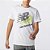 Camiseta New Balance Heathertech Estampada Branco/Verde - Imagem 1