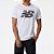 Camiseta New Balance Heathertech Estampada Branco/Preto - Imagem 1