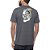 Camiseta Hurley Silk Skull Night Masculina SM23 Preto Mescla - Imagem 2
