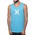 Regata Hurley Icon SM23 Masculina Azul Mescla - Imagem 1