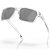 Óculos de Sol Oakley Sylas Polished Clear Prizm Black - Imagem 3
