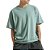 Camiseta Volcom Solid Stone SM23 Masculina Verde Claro - Imagem 3