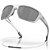 Óculos de Sol Oakley Split Shot X-Silver Prizm Black - Imagem 3