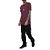 Camiseta DC Shoes Side By Saide SM23 Masculina Vinho - Imagem 4
