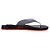 Chinelo Hurley Deck X-Fuse SM23 Masculino Vermelho/Cinza - Imagem 4