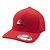 Boné Quiksilver Aba Curva Plate Metalic Gold SM23 Vermelho - Imagem 1