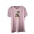 Camiseta Osklen Stone Summer Palms SM23 Masculina Rosa Claro - Imagem 3
