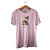 Camiseta Osklen Stone Summer Palms SM23 Masculina Rosa Claro - Imagem 1