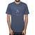 Camiseta Hurley Acqua Oversize SM23 Masculina Azul Marinho - Imagem 1