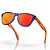 Óculos de Sol Oakley Frogskins XXS Crystal Blue Prizm Ruby - Imagem 2
