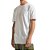 Camiseta Volcom Long Fit Solid Pocket SM23 Masculina Branco - Imagem 1