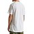 Camiseta Volcom Long Fit Solid Pocket SM23 Masculina Branco - Imagem 2