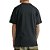 Camiseta Volcom Long Fit Solid Pocket SM23 Masculina Preto - Imagem 2