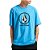 Camiseta Volcom Crisp Stone SM23 Masculina Azul Claro - Imagem 1